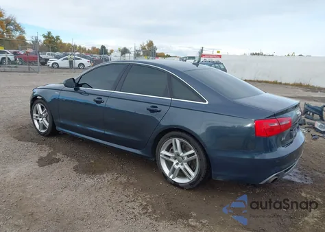 2014 Audi A6 3.0T Premium Plus from USA, damaged, VIN WAUHGAFC2EN078583